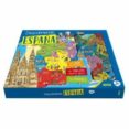 DESCUBRIENDO ESPAA (LIBRO + TABLERO + IMANES) di GIL, CARMEN 