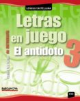 LETRAS EN JUEGO 3 di VV.AA. 