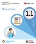 Portada de MATEMATICAS 1 TRIM+ACT BIENV CUADRICULA (ABANICO)