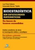 BIOESTADISTICA SIN DIFICULTADES MATEMATICAS de PRIETO VALIENTE, LUIS 