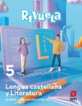 Portada de Lengua Castellana 5º Educacion Primaria Proyecto Revuela Andalucía Ed