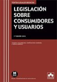 LEGISLACIN SOBRE CONSUMIDORES Y USUARIOS di VV.AA. 