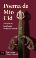 POEMAS DE MIO CID de ANONIMO 