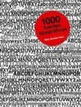 1000 FUENTES TIPOGRAFICAS di GORDON , BOB 