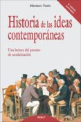 HISTORIA DE LAS IDEAS CONTEMPORANEAS: UNA LECTURA DEL PROCESO DE SECULARIZACION (3 ED) de FAZIO, MARIANO 