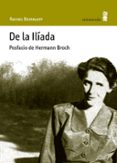 DE LA ILIADA di BESPALOFF, RACHEL 