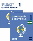 INICIA DUAL GEOGRAFA E HISTORIA 1. ESO PROGRAMA BILINGE ANDALUCA. PACK ALUMNO di VV.AA. 