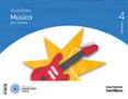 Portada de QUADERN MUSICA NOU ACORDS 4 PRIMARIA CONSTRUINT MONS