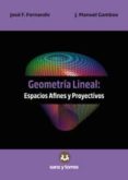 GEOMETRA LINEAL di GAMBOA MUTUBERRIA, JOSE MANUEL 