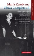 LIBROS (1940-1950) (VOLUMEN II) de ZAMBRANO, MARIA 