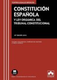 CONSTITUCION ESPAOLA Y LEY ORGANICA DEL TRIBUNAL CONSTITUCIONAL (16 ED.) di VV.AA. 