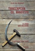 Transcripción Del Manifiesto (ebook)