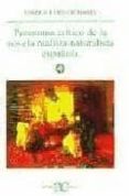 PANORAMA CRITICO DE LA NOVELA REALISTA-NATURALISTA ESPAOLA di RUBIO CREMADES, ENRIQUE 