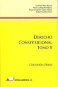 DERECHO CONSTITUCIONAL II di VV.AA. 