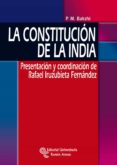LA CONSTITUCION DE LA INDIA de SANCHEZ GONZALEZ, SANTIAGO 