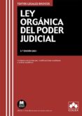 LEY ORGNICA DEL PODER JUDICIAL di VV.AA. 