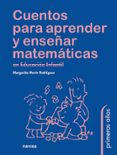 CUENTOS PARA APRENDER Y ENSEAR MATEMATICAS di RORIGUEZ MARIN, MARGARITA 