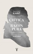 CRITICA DE LA RAZON PURA de KANT, IMMANUEL 