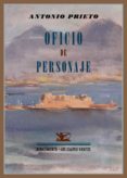OFICIO DE PERSONAJE de PRIETO, ANTONIO 