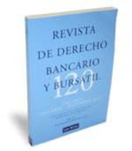 Revista Dcho. Bancario Y Bursatil 10/2013 A 10/2014
