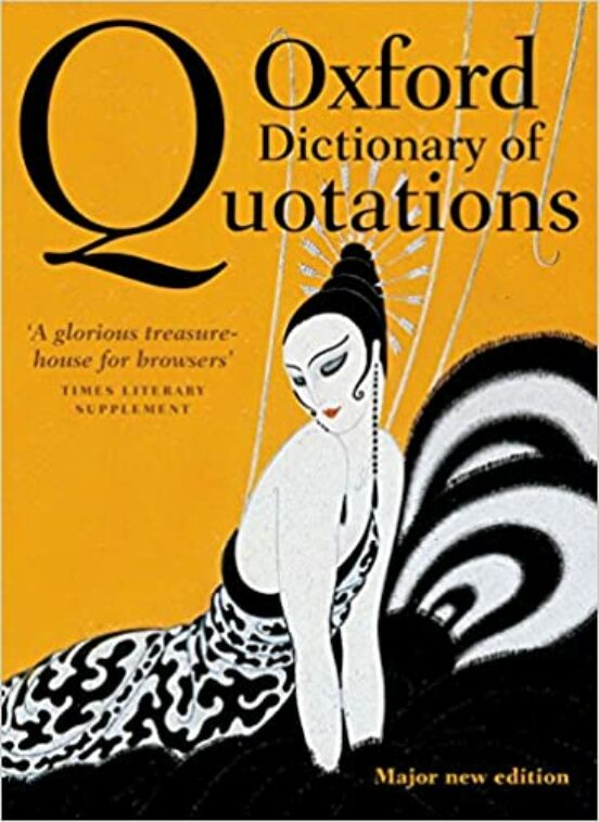 Oxford Dictionary Of Quotations