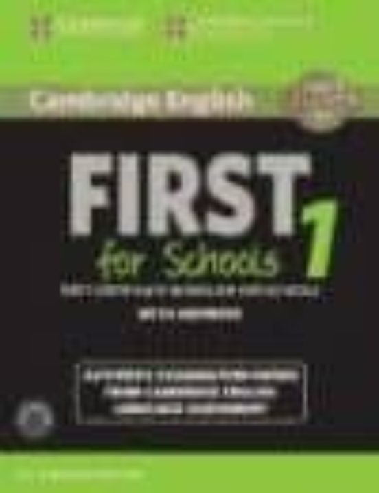 Cambridge English First For Schools : Student S Book