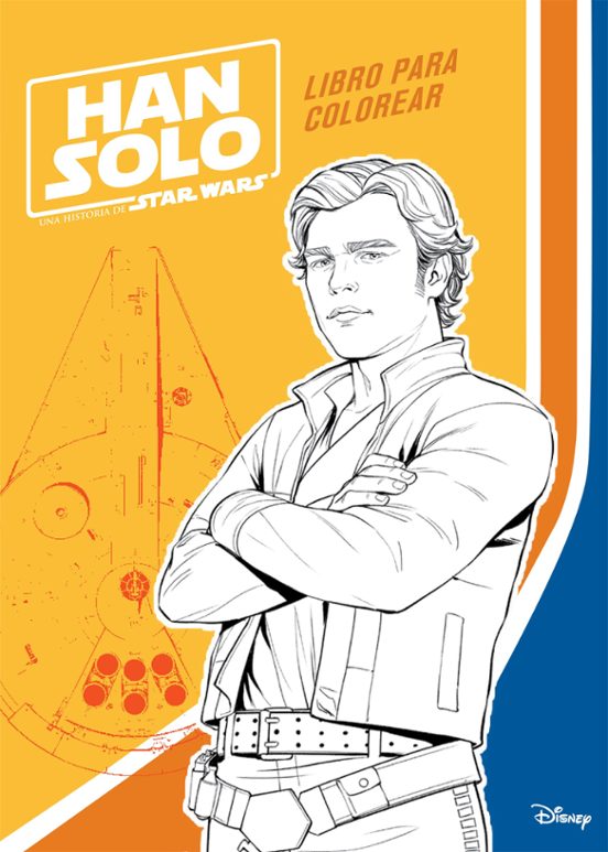 Han Solo. Libro Para Colorear
