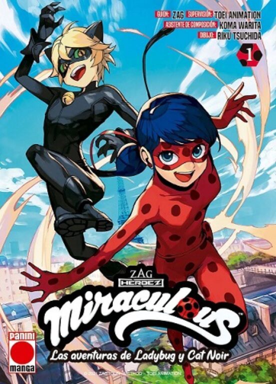 Miraculous. Las Aventuras De Lady Bug Y Cat Noir N.1