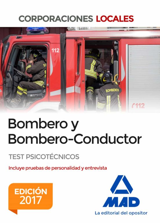 Bombero Y Bombero-Conductor. Test Psicotécnicos