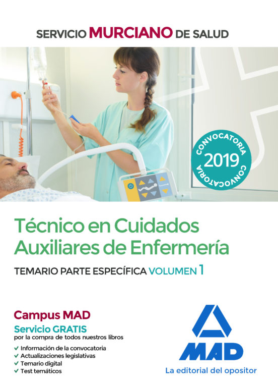 Tecnico En Cuidados Auxiliares De Enfermeria Del Servicio Murciano De