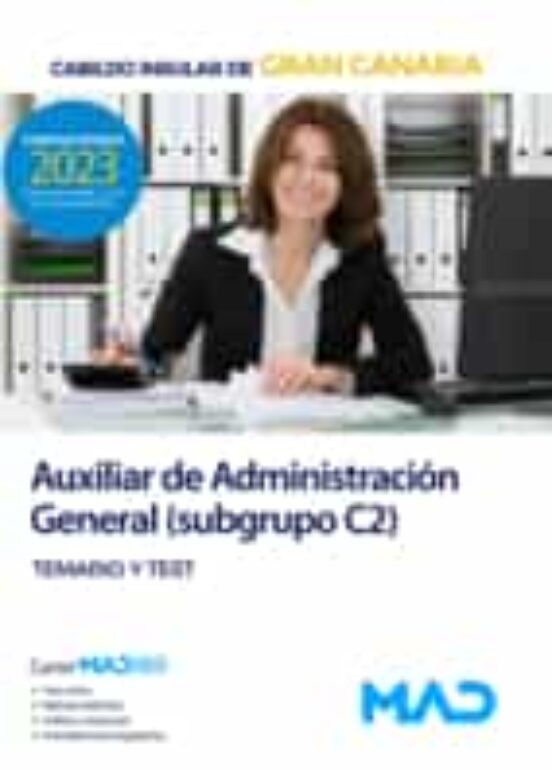 Auxiliar De Administracion General . Temario Y Test
