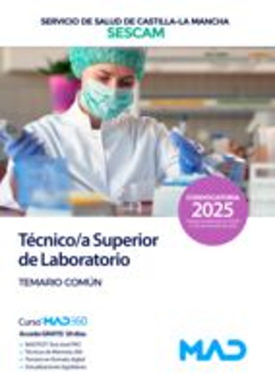 Técnico/a Superior De Laboratorio Del Servicio De Salud De Castilla-la