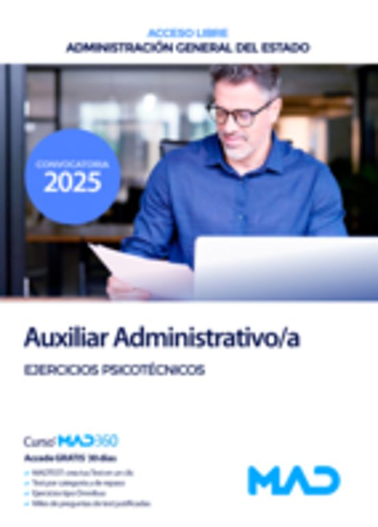 Auxiliar Administrativo/a De La Administración General Del Estado. Ejercicios Psicotécnicos