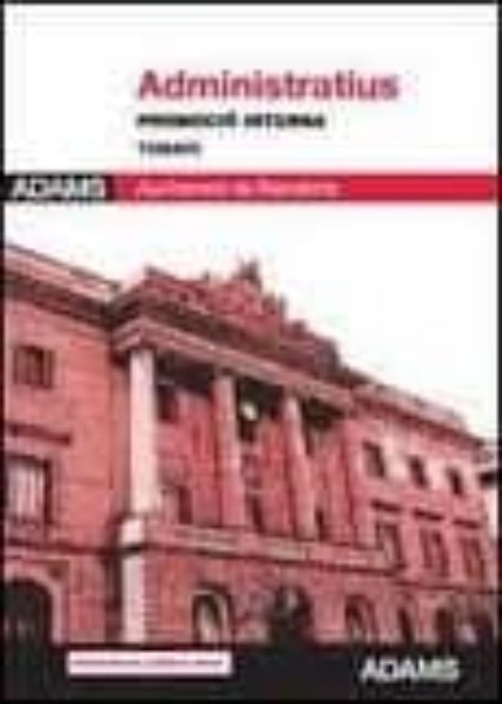 Administratius Promocio Interna Ajuntament De Barcelona