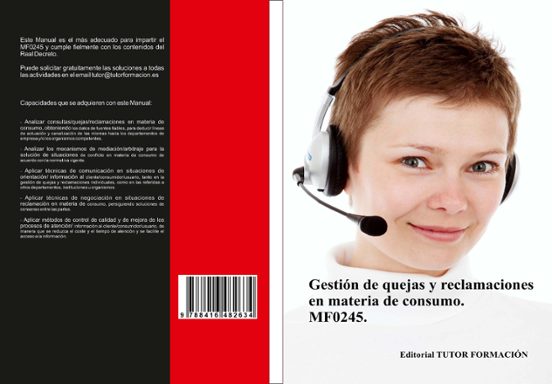 Mf0245 Gestion De Quejas Y Reclamaciones En Materia De Consumo