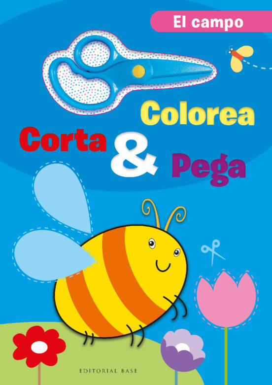 Colorea Corta Y Pega. El Campo