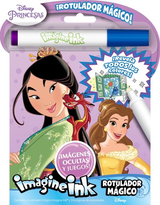 Portada de Princesas. Rotulador mágico 2