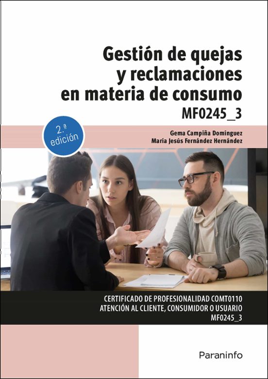 Gestión De Quejas Y Reclamaciones En Materia De Consumo