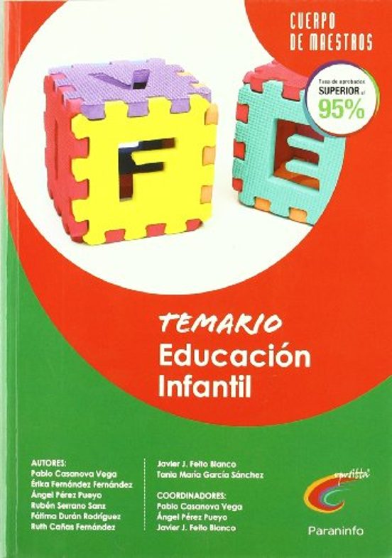 Cuerpo De Maestros Temario Educacion Infantil 4 Años