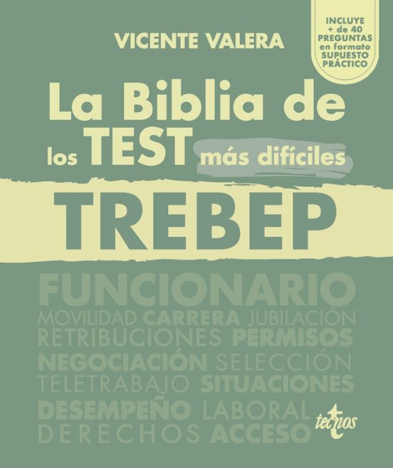 La BIBLIA De Los Test Más Difíciles Del TREBEP