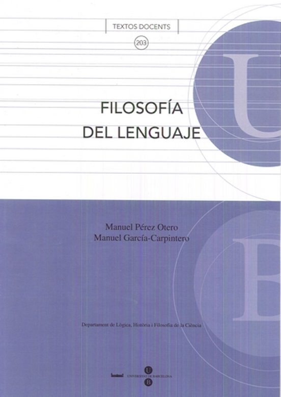 Filosofía Del Lenguaje