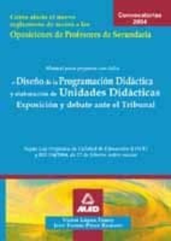 Diseño De La Programacion Didactica Y Preparacion De La Unidad Di Dact