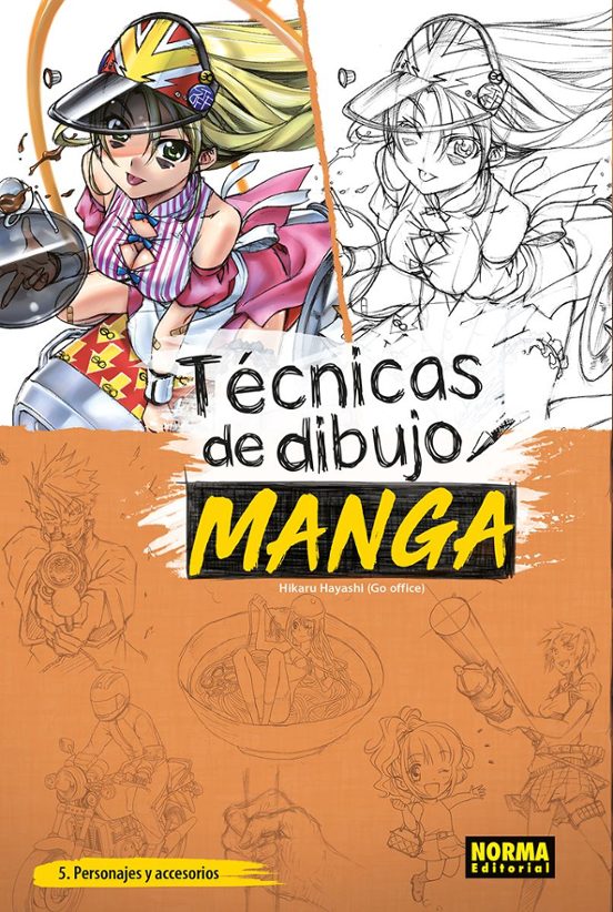 Tecnicas De Dibujo Manga 5 Personajes Y Accesorios