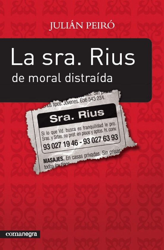 La Sra. Rius de Moral Distraida