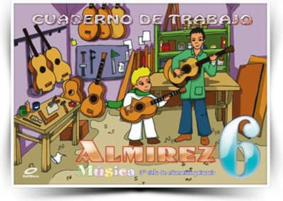 Almirez Música 6º Educacion Primaria. Cuaderno