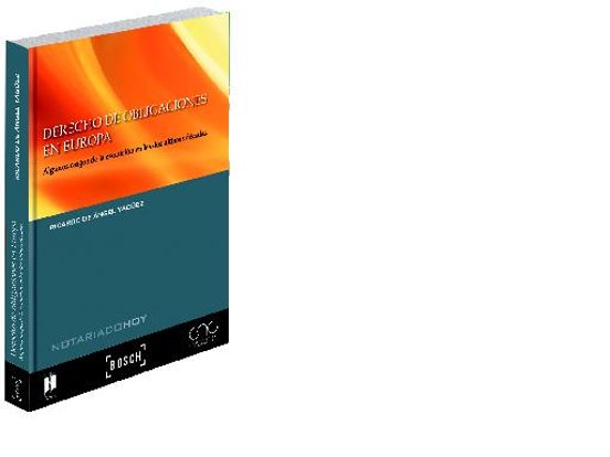 Derecho De Obligaciones En Europa. Algunos Rasgos De La Evolución En L