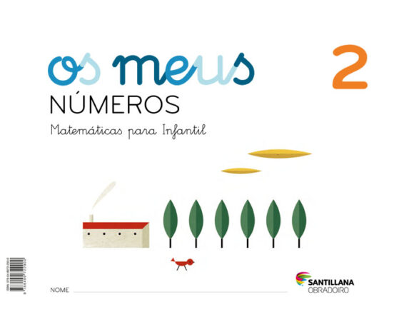 Os Meus Numeros 2 Gallego Ed 2017 3 Años