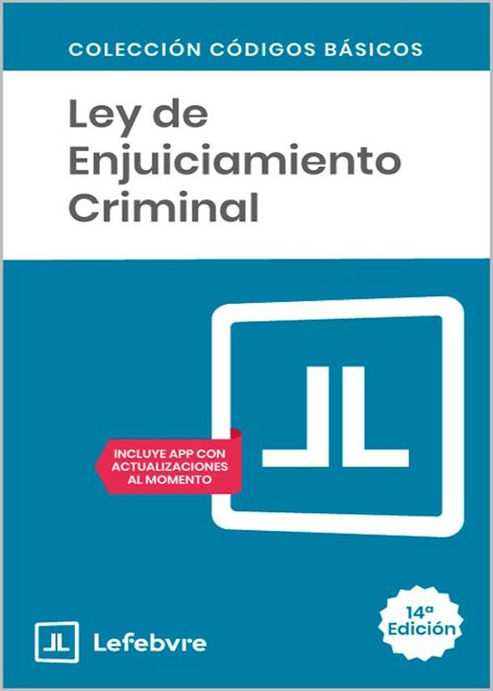 Ley De Enjuiciamiento Criminal. 14.ª Ed