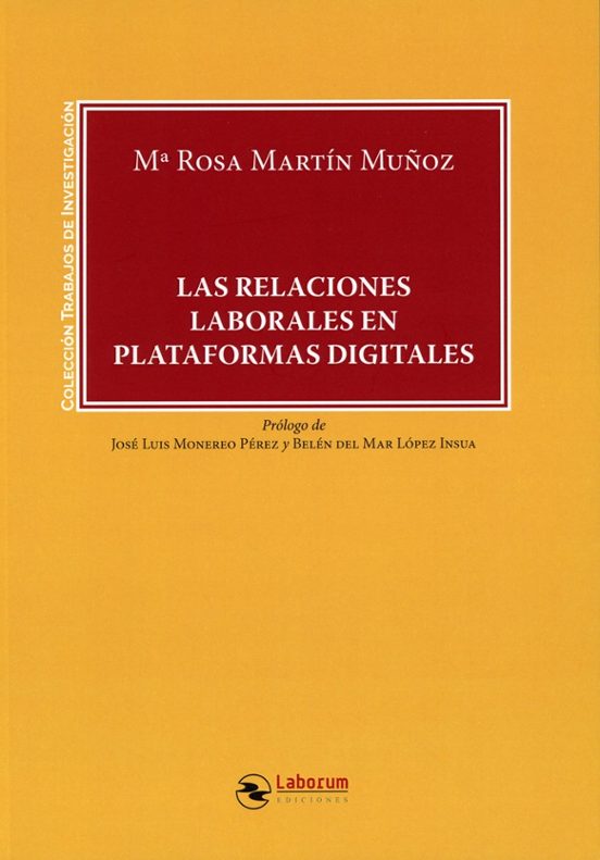 Relaciones laborales en plataformas digitales