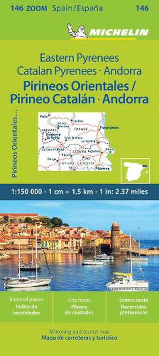 Mapa Zoom Pirineos Orientales 11146